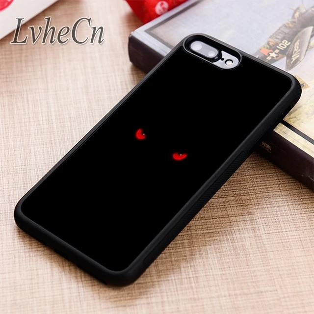 LvheCn EVIL RED EYES FEAR phone Case cover For iPhone 5 6 6s 7 8 plus X XR XS max 11 12 Pro Samsung Galaxy S7 edge S8 S9 S10 | Мобильные