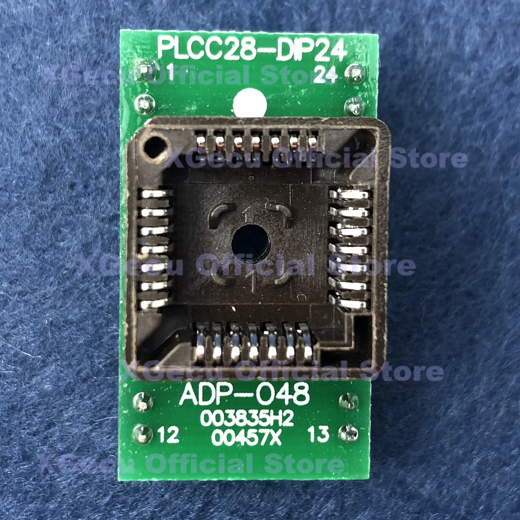 PLCC28 - DIP24 adapter adaptor Converter IC socket for TL866A TL866CS TL866II PLUS or other universal programmers
PLCC28 - DIP24 adapter adaptor Converter IC socket for TL866A TL866CS TL866II PLUS or other universal programmers