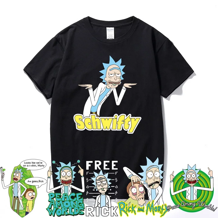 New summer fashion print T-shirt rick and morty tshirt Funny cartoon tee shirt homme Cotton short sleeve t shirt top camiseta
New summer fashion print T-shirt rick and morty tshirt Funny cartoon tee shirt homme Cotton short sleeve t shirt top camiseta