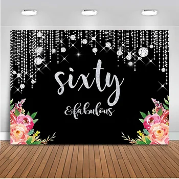 Sixty Birthday Backdrop for Photography Blackboard Background for Photo Studio Party Decoration Banner Computer Printed Prop 569
Sixty Birthday Backdrop for Photography Blackboard Background for Photo Studio Party Decoration Banner Computer Printed Prop 569