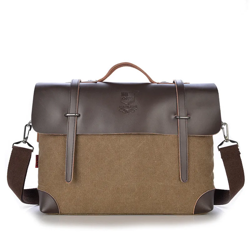 Hot Sale Designer Brand Men Messenger Bags Man's Casual Vintage Canvas Collocation Leather For Men Crossbody Shoulder Bag
Hot Sale Designer Brand Men Messenger Bags Man's Casual Vintage Canvas Collocation Leather For Men Crossbody Shoulder Bag