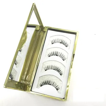 Magnetic Eyelashes with three magnets on Natural curl Hand Made Factory Sell Eyelashes extention with metal box and mirror
Magnetic Eyelashes with three magnets on Natural curl Hand Made Factory Sell Eyelashes extention with metal box and mirror