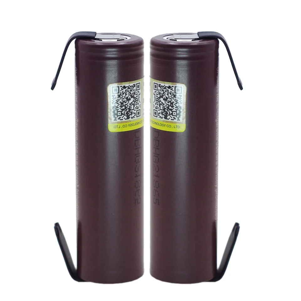 2PCS Liitokala for HG2 18650 3000mAh electronic cigarette rechargeable battery high-discharge,30A high current Big power+DIY
2PCS Liitokala for HG2 18650 3000mAh electronic cigarette rechargeable battery high-discharge,30A high current Big power+DIY