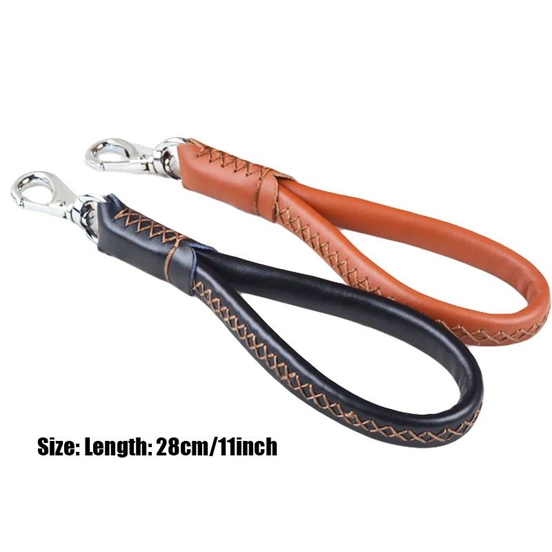 leather leash one step short leash for Dogs Labrador Dog Accessories 1 leather leash one step short leash for Dogs Labrador Dog Accessories 1