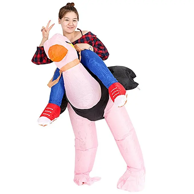 Inflatable Ostrich Costume For Adult Men Women Halloween Party Animal Unisex Easter Jumpsuit Carnival Fancy Dress
Inflatable Ostrich Costume For Adult Men Women Halloween Party Animal Unisex Easter Jumpsuit Carnival Fancy Dress