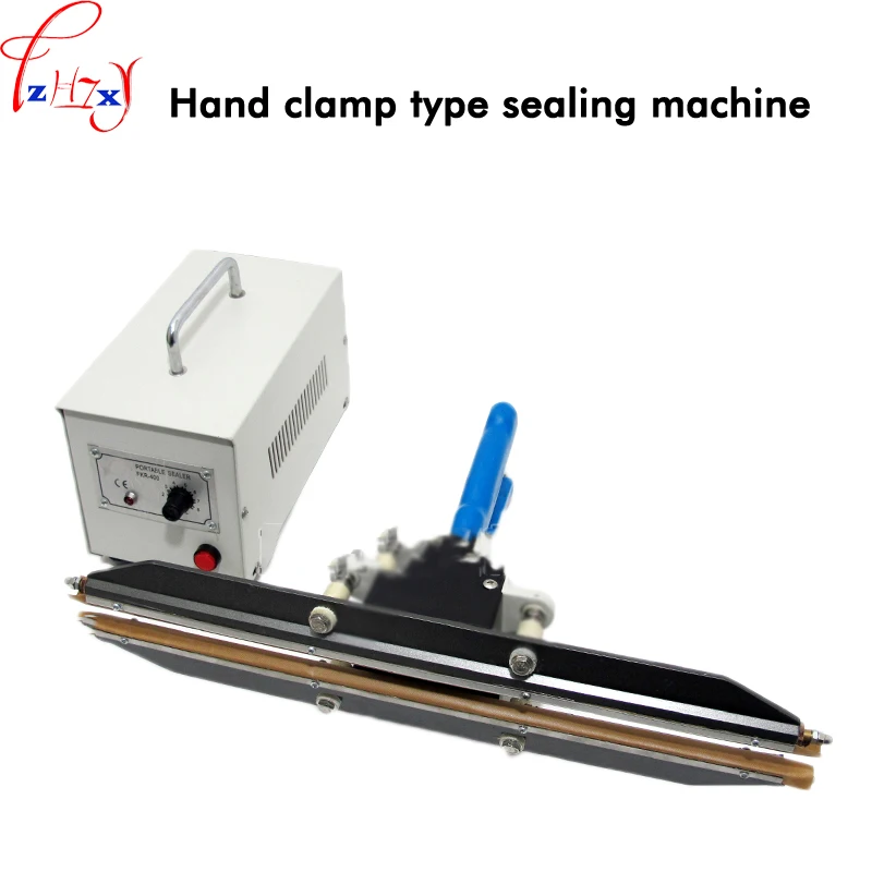 Hand clamp sealing machine portable polyethylene PE film packaging machine 400mm film sealing machine 110/220V 750W
Hand clamp sealing machine portable polyethylene PE film packaging machine 400mm film sealing machine 110/220V 750W