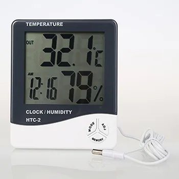 Digital Moisture Meter Temperature and Humidity Meter Thermoscope Multi-functional Waterproof Probe Thermometer
Digital Moisture Meter Temperature and Humidity Meter Thermoscope Multi-functional Waterproof Probe Thermometer