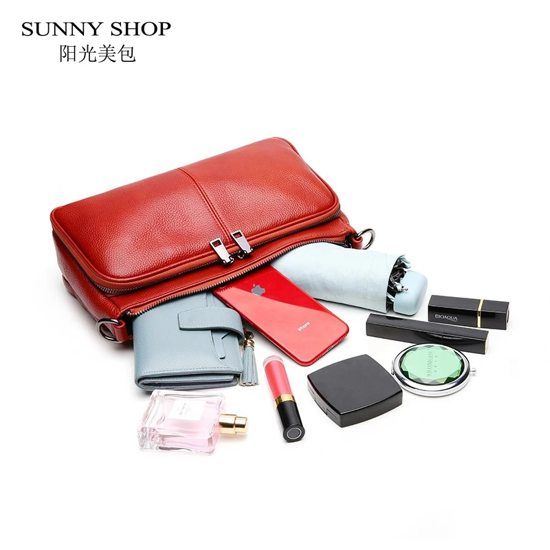 Casual Ladies' Genuine Leather Handbag Small Side Bags Women Cowhide Messenger Bag Soft Natural Skin Simple Design Zip Crossbody
Casual Ladies' Genuine Leather Handbag Small Side Bags Women Cowhide Messenger Bag Soft Natural Skin Simple Design Zip Crossbody