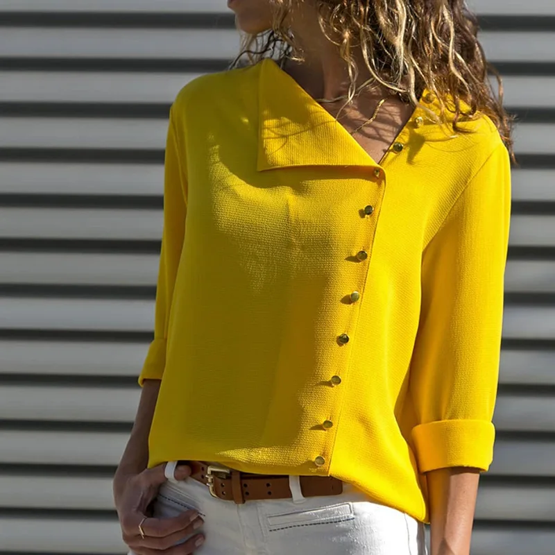 2019 New Fashion Spring Autumn Blouse Women Plus Size Casual Long Sleeve Chiffon Blouse Sexy Elegant Cute Office Tops Tees Lady
2019 New Fashion Spring Autumn Blouse Women Plus Size Casual Long Sleeve Chiffon Blouse Sexy Elegant Cute Office Tops Tees Lady
