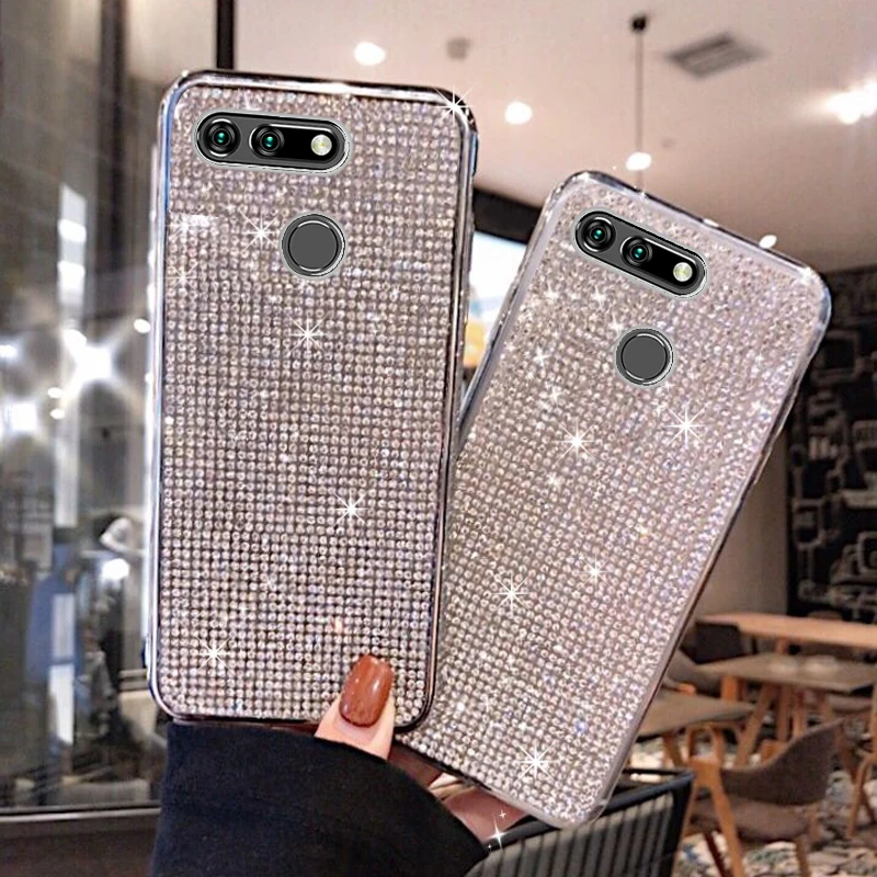 KaiNuEn luxury glitter diamond phone etui,coque,cover,case for huawei honor v20 v 20 view 20 girl jewelled silicone accessories
KaiNuEn luxury glitter diamond phone etui,coque,cover,case for huawei honor v20 v 20 view 20 girl jewelled silicone accessories