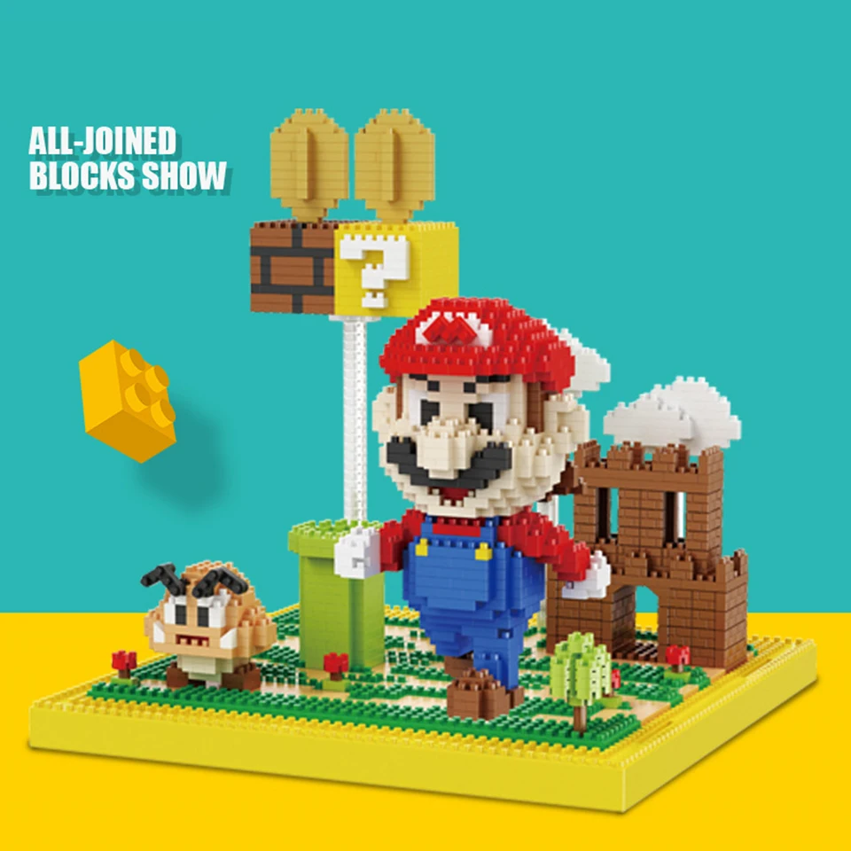 2019 New Building Blocks Super Mario Bros series Model Compatible Legoed Cartoon Figures Bricks Educational Toys Kid Gifts
2019 New Building Blocks Super Mario Bros series Model Compatible Legoed Cartoon Figures Bricks Educational Toys Kid Gifts
