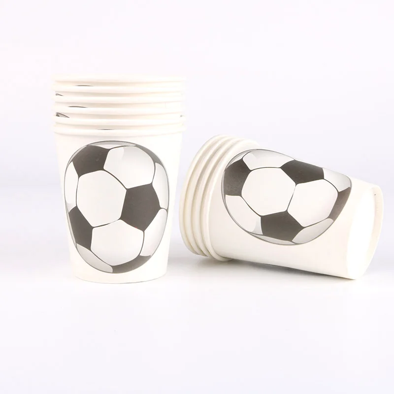 10pcs/lot Football Party Paper Cups Disposable Tableware Kids Boy Happy Birthday Event & Party Decoration Supplies Paper Cups
10pcs/lot Football Party Paper Cups Disposable Tableware Kids Boy Happy Birthday Event & Party Decoration Supplies Paper Cups