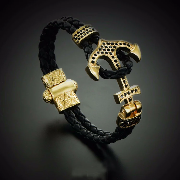 (10 шт./пакет) Браслеты Atolyestone Emperor Gold, кожаные браслеты-манжеты и обручи с якорем, мужские и женские браслеты
(10 шт./пакет) Браслеты Atolyestone Emperor Gold, кожаные браслеты-манжеты и обручи с якорем, мужские и женские браслеты