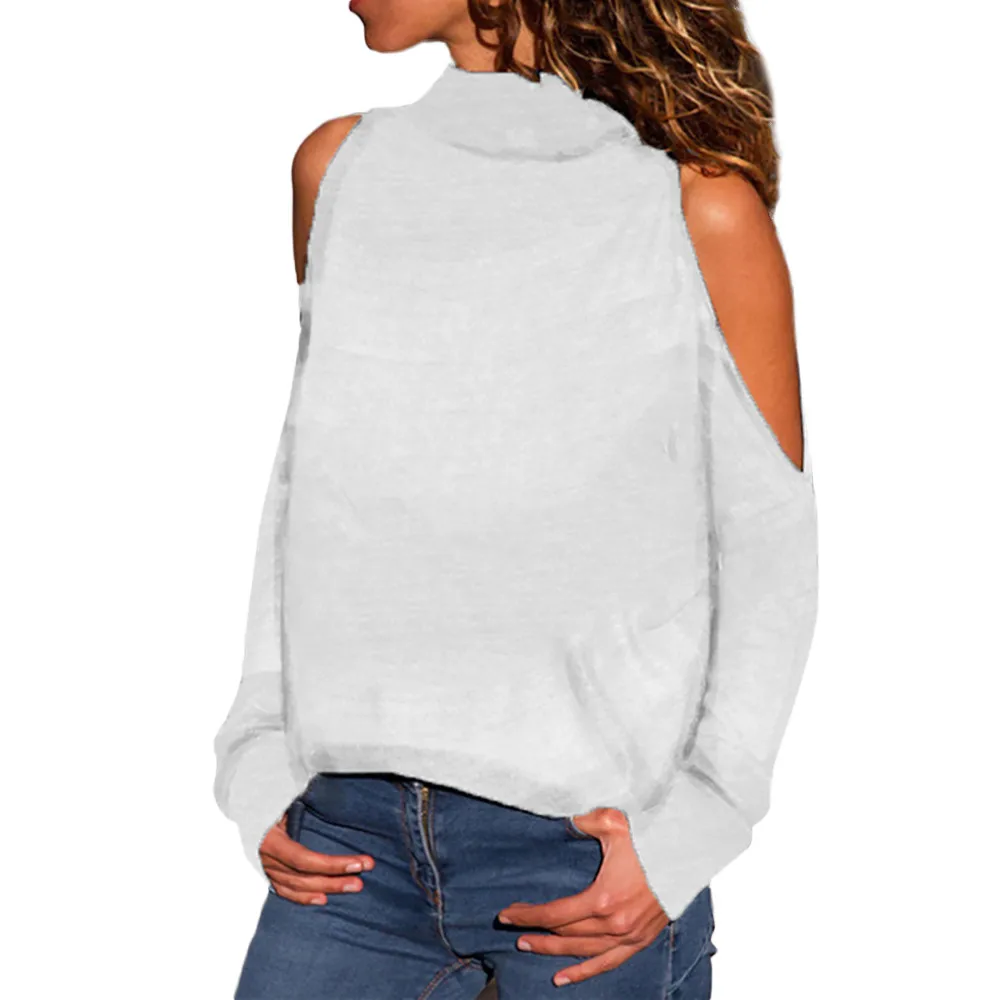 Women Long Sleeve crop sweater Off Shoulder Turtleneck Solid Sweater Pullover Blouse Casual fluffy pullover women
Women Long Sleeve crop sweater Off Shoulder Turtleneck Solid Sweater Pullover Blouse Casual fluffy pullover women