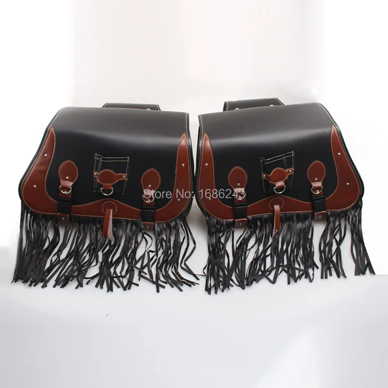 Motorcycle Saddle Bags Leather Motorbike Side Tool Tail Bag Luggage Fits For Harley Yamaha Kawasaki Honda Custom New
Motorcycle Saddle Bags Leather Motorbike Side Tool Tail Bag Luggage Fits For Harley Yamaha Kawasaki Honda Custom New