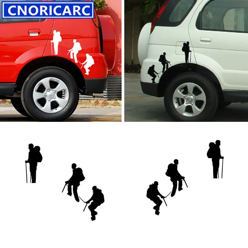 CNORICARC Three People Hiking/Climbing Sport Sticker Body Car Styling Sticker For SUV Volkswagen Toyota RAV4 Sorento Q3 Q5
CNORICARC Three People Hiking/Climbing Sport Sticker Body Car Styling Sticker For SUV Volkswagen Toyota RAV4 Sorento Q3 Q5