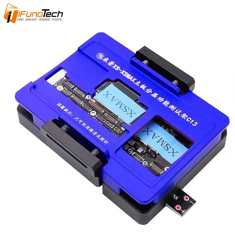 MiJing C13 For iPhone X Xs/Xs Max Board Function Testing No Meed Welding Upper Lower Main Board Tester Maintenance Fixture
MiJing C13 For iPhone X Xs/Xs Max Board Function Testing No Meed Welding Upper Lower Main Board Tester Maintenance Fixture