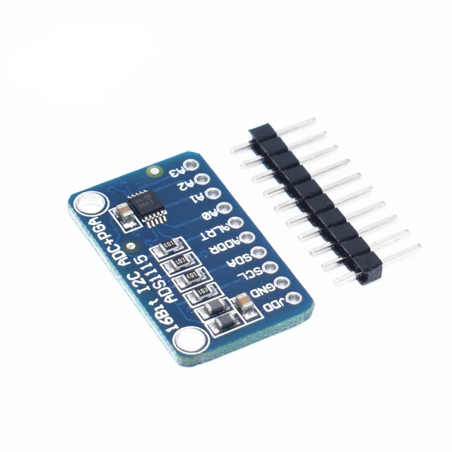 10pcs ADS1115 ADC ultra-compact 16-precision ADC module development board
10pcs ADS1115 ADC ultra-compact 16-precision ADC module development board
