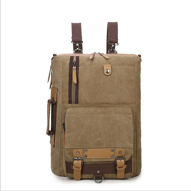 2018 new Backpack Men's Portable Multi-function Mountaineering Travel Bag High-end Computer Canvas Bag
2018 new Backpack Men's Portable Multi-function Mountaineering Travel Bag High-end Computer Canvas Bag
