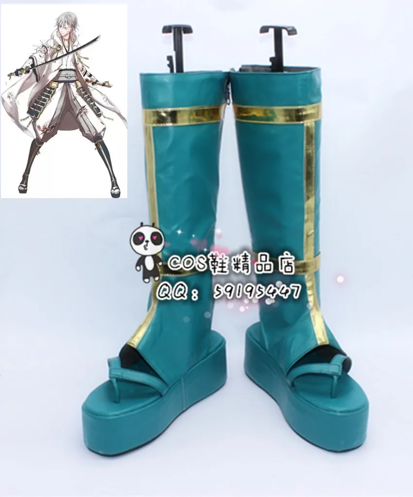 Touken Ranbu Online Tsurumaru Kuninaga Green Girls Cosplay Shoes Boots X002
Touken Ranbu Online Tsurumaru Kuninaga Green Girls Cosplay Shoes Boots X002