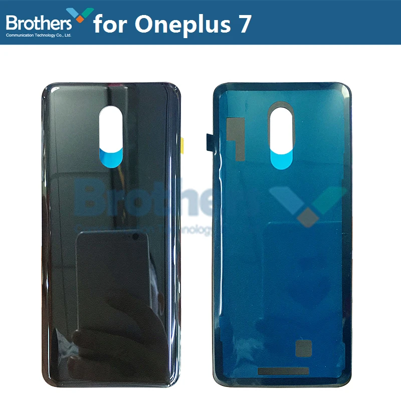 Back Cover for Oneplus 7 7 Pro Battery Housing for Oneplus 7 7Pro Back Case Battery Door Mobile Phone Replacement No Button Top (2)