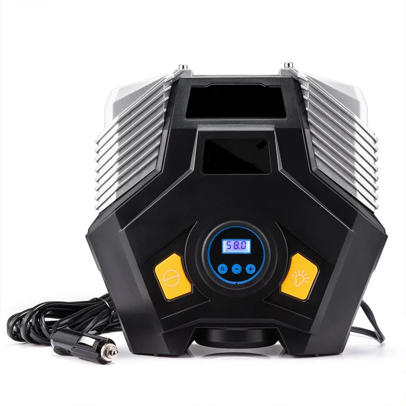 12V Electric Car Air Compressor Pump Double Cylinder LED Light Digital Display Auto Car Tire Inflator Portable Pump Household
12V Electric Car Air Compressor Pump Double Cylinder LED Light Digital Display Auto Car Tire Inflator Portable Pump Household