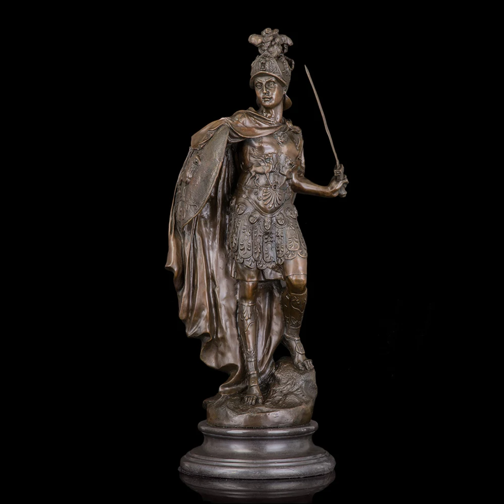 ATLIE Bronzes Large Sculpture Soldier Medieval Knight Armor Bronze Statues Souvenirs Decoration for Hotel Lounge Decoration
ATLIE Bronzes Large Sculpture Soldier Medieval Knight Armor Bronze Statues Souvenirs Decoration for Hotel Lounge Decoration