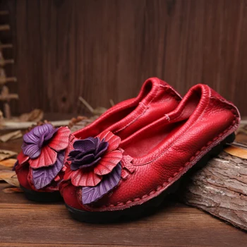 Handmade Genuine Leather Ballet Flat Shoes Women Sandals Casual Shoes Women Flats Shoes Leather Women Shoes Zapatos Mujer Z81
Handmade Genuine Leather Ballet Flat Shoes Women Sandals Casual Shoes Women Flats Shoes Leather Women Shoes Zapatos Mujer Z81
