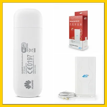 E8372 150Mbps 4G LTE Wifi Modem E8372h-153 + 4G Signal Amplifier Antenna with 2M cable double TS9 connector
E8372 150Mbps 4G LTE Wifi Modem E8372h-153 + 4G Signal Amplifier Antenna with 2M cable double TS9 connector