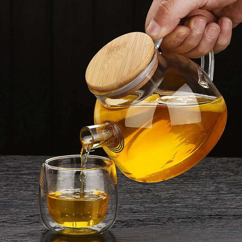 Transparent Borosilicate Glass Teapot Heat-Resistant Large Clear Tea Pot Flower Tea Set Nice Glass Teapot Gift set
Transparent Borosilicate Glass Teapot Heat-Resistant Large Clear Tea Pot Flower Tea Set Nice Glass Teapot Gift set