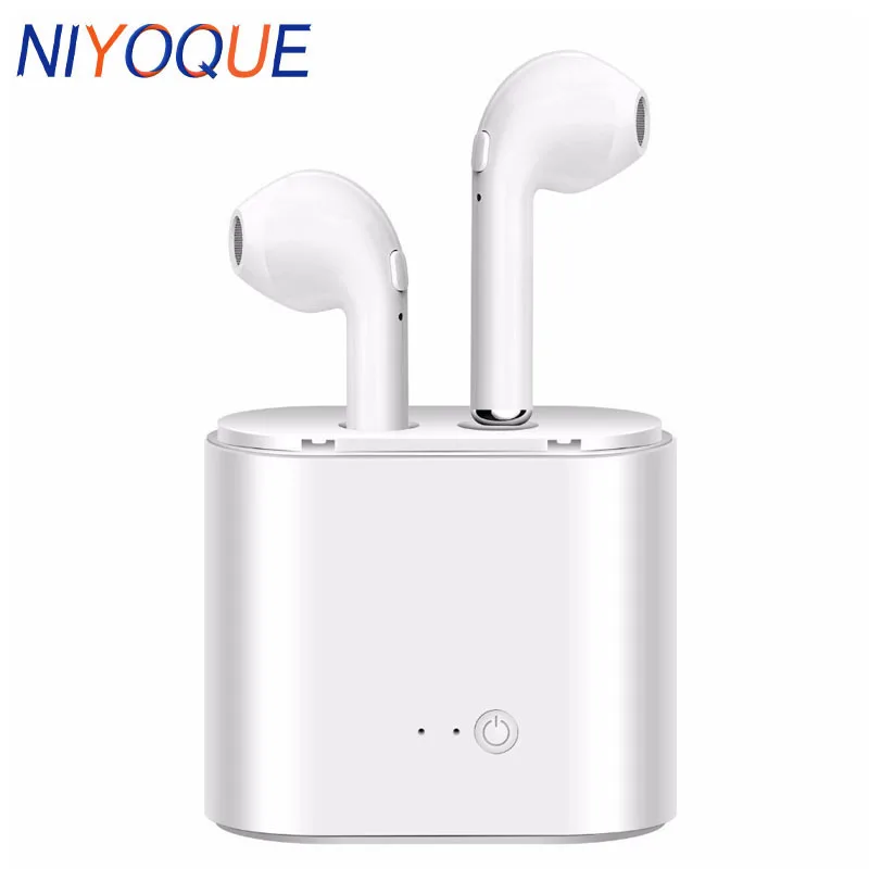 NIYOQUE i7s TWS Wireless Earbuds Bluetooth V4.2 Earphone Stereo Headset For Iphone X 8 plus 8 7s 7 plus SE Galaxy S9 Plus LG
NIYOQUE i7s TWS Wireless Earbuds Bluetooth V4.2 Earphone Stereo Headset For Iphone X 8 plus 8 7s 7 plus SE Galaxy S9 Plus LG