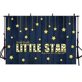 Vinyl Photographic Backdrops Blue Wooden Floor Background Yellow Glitter Little Star Birthday Party Backdrops for Children
Vinyl Photographic Backdrops Blue Wooden Floor Background Yellow Glitter Little Star Birthday Party Backdrops for Children
