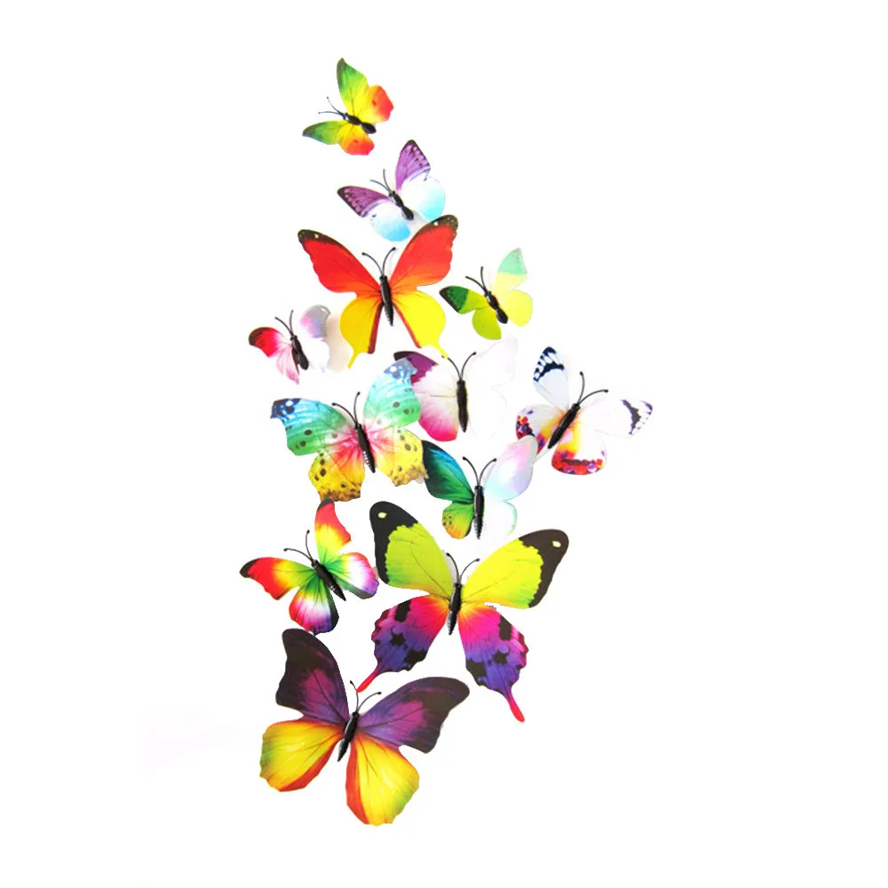 kids room decoration 12pcs Decal Wall Stickers Home Decorations 3D Butterfly Rainbow
kids room decoration 12pcs Decal Wall Stickers Home Decorations 3D Butterfly Rainbow