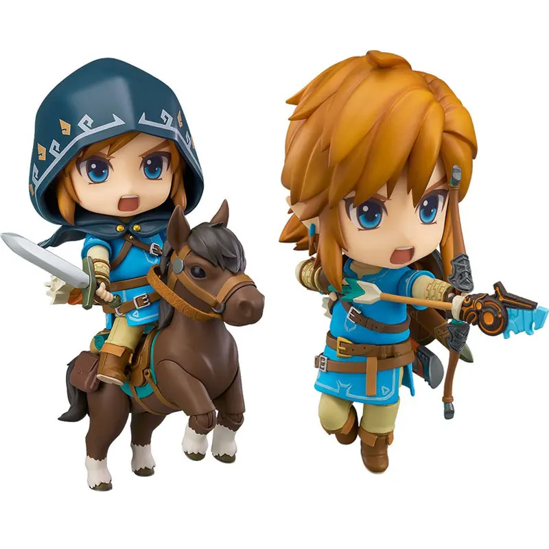 

Good Smile The Legend of Zelda Breath of the Wild Link 733 733-DX (Deluxe Version) Nendoroid With Box