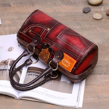 Retro women genuine leather bag hand-painted cowhide handbag high quality genuine leather tote bag
Retro women genuine leather bag hand-painted cowhide handbag high quality genuine leather tote bag