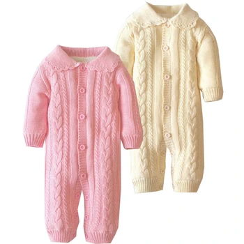 Baby Winter Clothes Cotton Thick Warm Knitted Sweater Infant Jumpsuits Newborn Boy Girl Romper High Quality Baby Wear
Baby Winter Clothes Cotton Thick Warm Knitted Sweater Infant Jumpsuits Newborn Boy Girl Romper High Quality Baby Wear