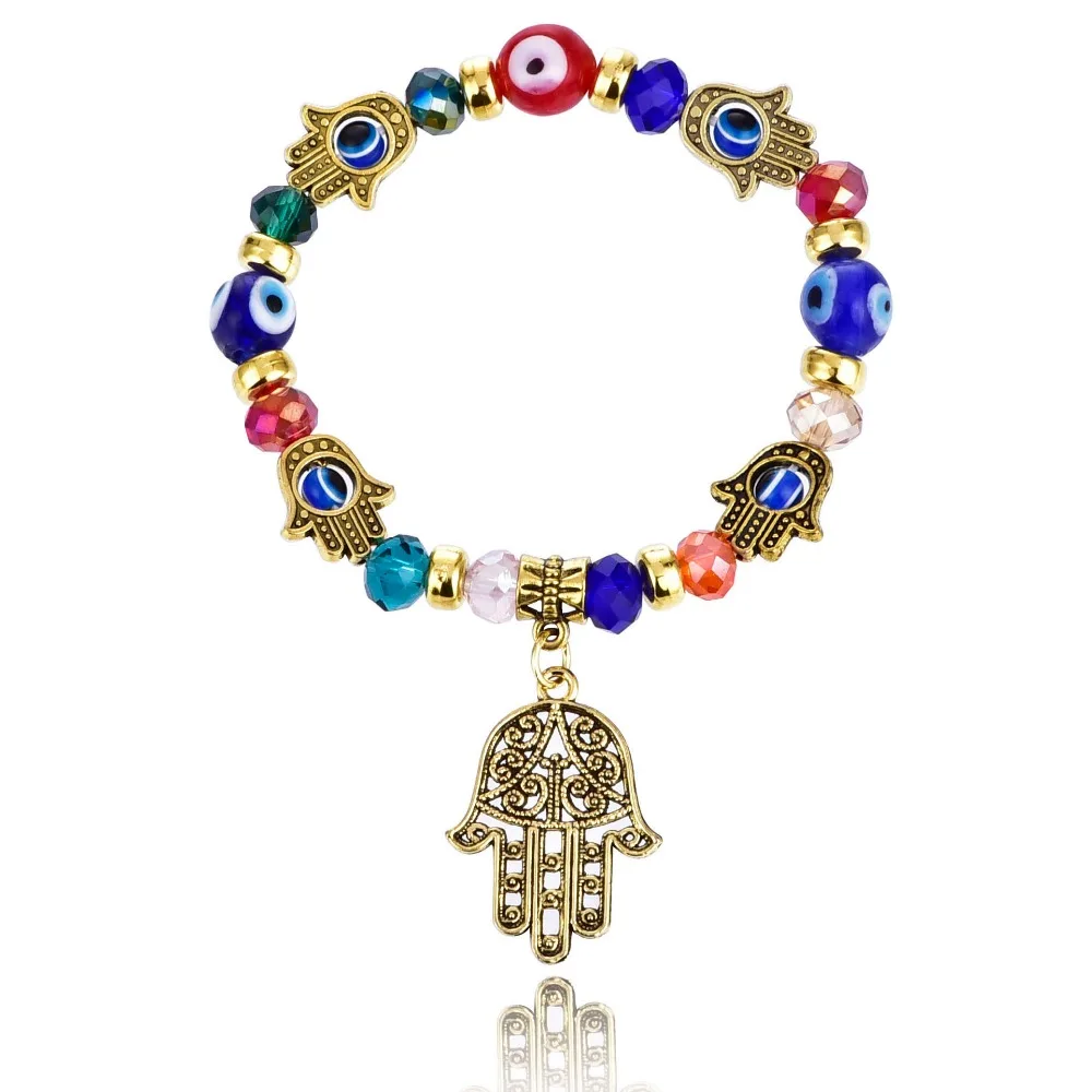 Vintage Fatima Hand Evil Eyes Beads Charm Adjustable Bracelets & Bangles for Man Woman Retro Pendants Bracelets Turkish Pulseras
Vintage Fatima Hand Evil Eyes Beads Charm Adjustable Bracelets & Bangles for Man Woman Retro Pendants Bracelets Turkish Pulseras