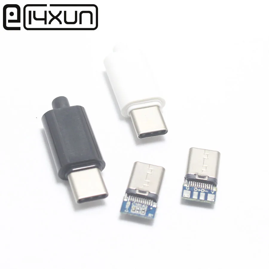 2set OTG or Larger Current 4P USB 3.1 Type C Male Plug Welded Type USB-C 4 in 1 DIY Repair Cable Charger Connector
2set OTG or Larger Current 4P USB 3.1 Type C Male Plug Welded Type USB-C 4 in 1 DIY Repair Cable Charger Connector