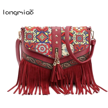 longmiao Retro Crossbody Bags for Women Handbag Hippie Bohemian Lace Tassel Shoulder Bag Pu Leather National Ethnic Bags
longmiao Retro Crossbody Bags for Women Handbag Hippie Bohemian Lace Tassel Shoulder Bag Pu Leather National Ethnic Bags