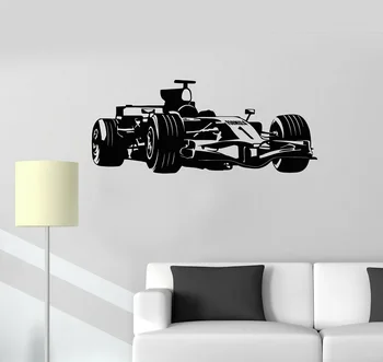 Vinyl decals Formula One racing garage decorated children's room wall stickers, racing wall decals living room decoration, QC20
Vinyl decals Formula One racing garage decorated children's room wall stickers, racing wall decals living room decoration, QC20