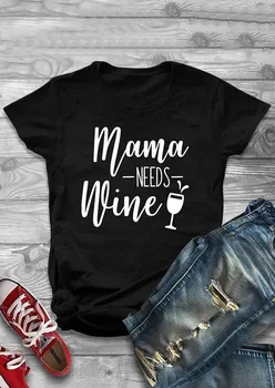 Tee Summer New Women Shirt Mom Gift s Tops Slogan Funny Goth Vintage Grunge Aesthetic Tshirt Mama Needs Wine Tshirt
Tee Summer New Women Shirt Mom Gift s Tops Slogan Funny Goth Vintage Grunge Aesthetic Tshirt Mama Needs Wine Tshirt