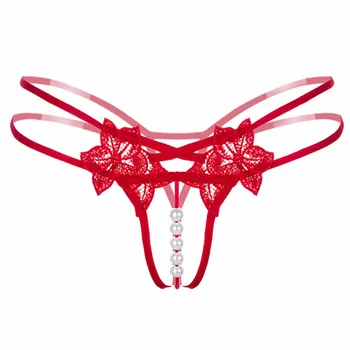 Women Pearl Sexy Thong Mesh Underwear Massage G String Hollow Out Transparent Panties Temptation Tanga
Women Pearl Sexy Thong Mesh Underwear Massage G String Hollow Out Transparent Panties Temptation Tanga