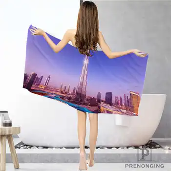 Custom dubai_burjdubai (1) Bathroom Washcloth Towels Face Towel/Bath Towel Shower Towels Size 33x74cm/72x143cm#18-12-16-02-51