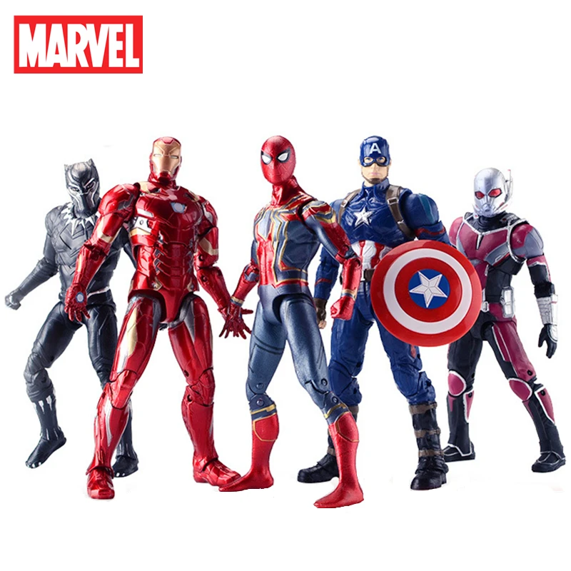 Original Disney Marvel Avengers Infinity War 3 Action Figure Captain America Thanos Hulk Iron Man Hawkeye Dolls Hand model Toys
Original Disney Marvel Avengers Infinity War 3 Action Figure Captain America Thanos Hulk Iron Man Hawkeye Dolls Hand model Toys