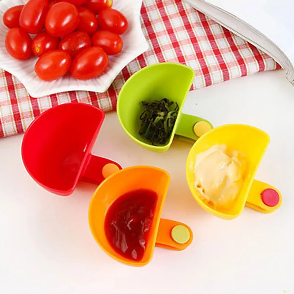 1PCS Dipping sauce bowl Assorted Salad Sauce Ketchup Jam Dip Clip Cup Bowl Tableware for Home or Restaurant Kitchen
1PCS Dipping sauce bowl Assorted Salad Sauce Ketchup Jam Dip Clip Cup Bowl Tableware for Home or Restaurant Kitchen