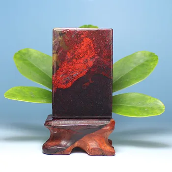 Guilin Bloodstone red jasper Square boutique brand diy pendants jade tablets safe card cards black red square
Guilin Bloodstone red jasper Square boutique brand diy pendants jade tablets safe card cards black red square