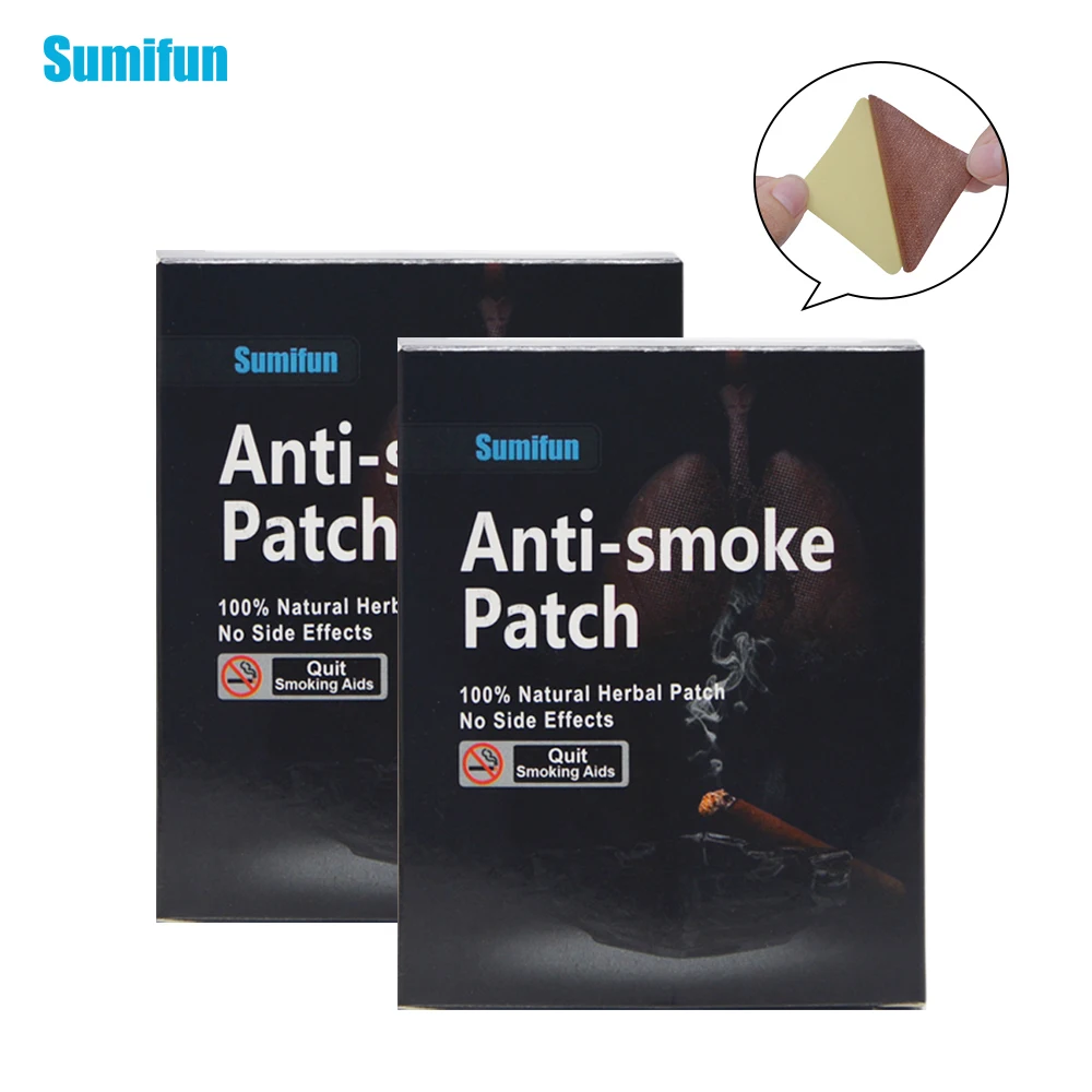 Sumifun 70Pcs Anti Smoke Patch 100% Natural Ingredient Nicotine Patches Stop Smoking Cessation Plasters D0583
Sumifun 70Pcs Anti Smoke Patch 100% Natural Ingredient Nicotine Patches Stop Smoking Cessation Plasters D0583