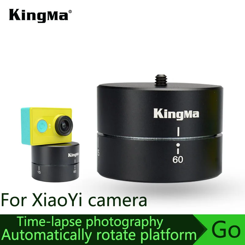 KingMa Go Motion 360 Degrees Panning Rotating Time Lapse Photography for Iphone Mobile For GoPro Hero6 5 4 3 3+ SJCAM DSLR
KingMa Go Motion 360 Degrees Panning Rotating Time Lapse Photography for Iphone Mobile For GoPro Hero6 5 4 3 3+ SJCAM DSLR