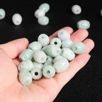 3D designer carving DIY beads Natural A Grade Jadeite Loose Beads 10 pieces
3D designer carving DIY beads Natural A Grade Jadeite Loose Beads 10 pieces