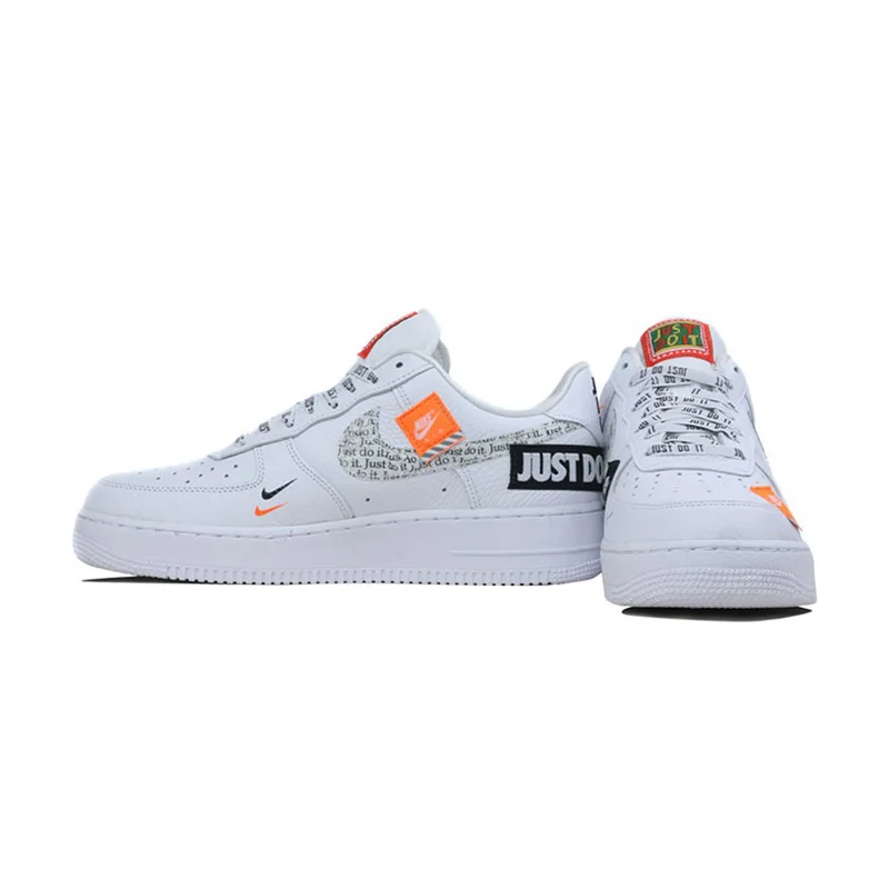 nike air force 1 just do it white for sale